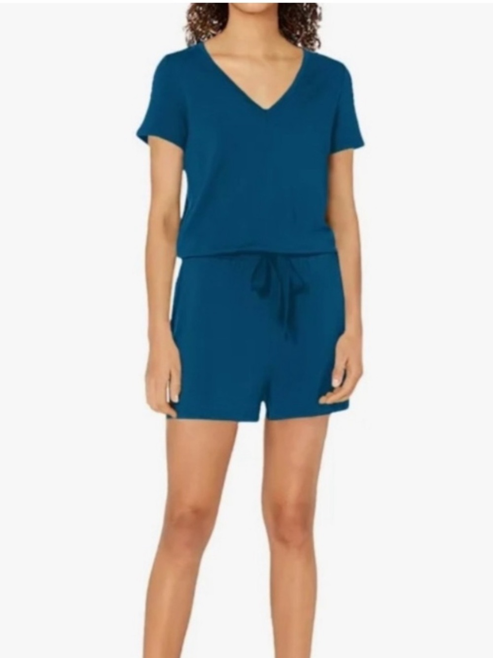 Daily Ritual Romper Blue Comfort